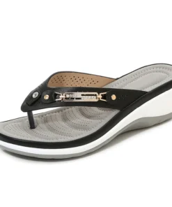 Casual Metal Buckle Sandals