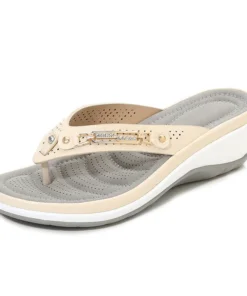 Casual Metal Buckle Sandals