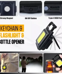 Multifunctional Keychain Emergency Light