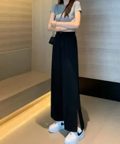 Wide Leg Casual Pants