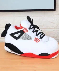 Plush Sneaker Slipper