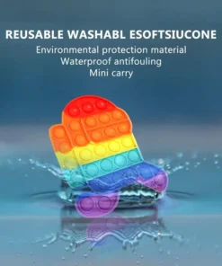 Pop It Among Us Rainbow Jumbo