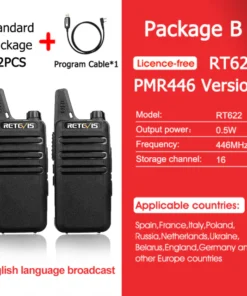 Woky Toky - Mini Walkie Talkie PMR