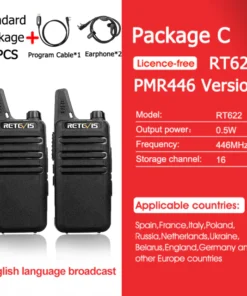 Woky Toky - Mini Walkie Talkie PMR