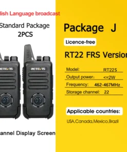 Woky Toky - Mini Walkie Talkie PMR