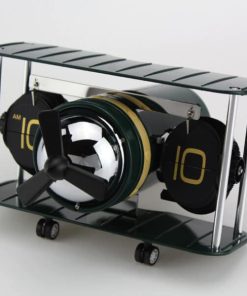 Vintage Model Aircraft Table Clock