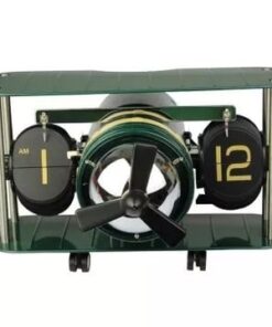 Vintage Model Aircraft Table Clock