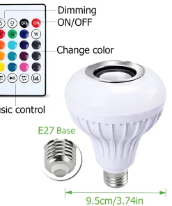Music Bluetooth Speaker Nxled Bulb Light