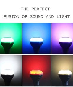 Music Bluetooth Speaker Nxled Bulb Light