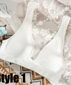 Hicomi Women Underwear Backless Bralette