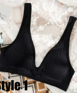 Hicomi Women Underwear Backless Bralette