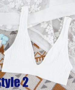 Hicomi Women Underwear Backless Bralette