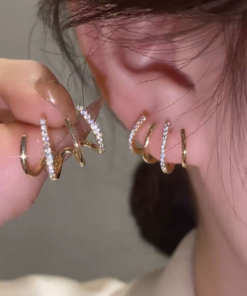 Shiny Crystal Earrings
