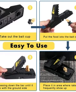 Highly Sensitive Reusable Mouse Traps