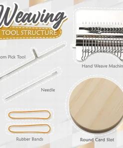 Mini Darning Loom Machine