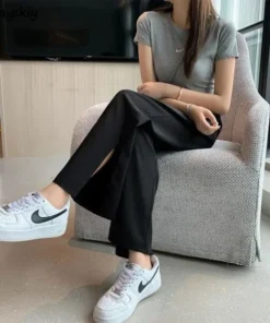 Wide Leg Casual Pants