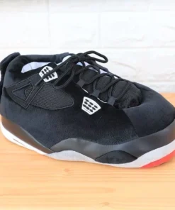 Plush Sneaker Slipper