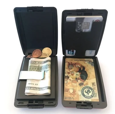 RFID ANTI-THEFT ALUMINUM WALLET CLIP