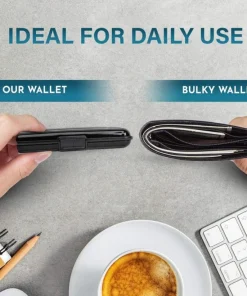 RFID ANTI-THEFT ALUMINUM WALLET CLIP