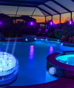 16 Colors Submersible Led Pool Light Remote Control