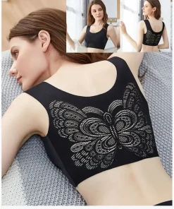 Ultra-thin Plus Size Ice Silk Comfort bra