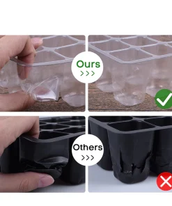 Seed Starting Trays with Grow Light