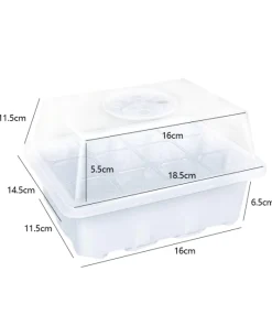 Seed Starting Trays with Grow Light