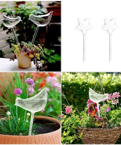 Glass Plant Watering Bulbs