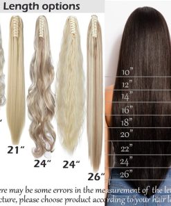 Claw-On Pony Tail Extension