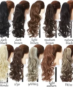 Claw-On Pony Tail Extension