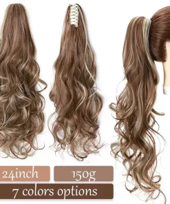 Claw-On Pony Tail Extension