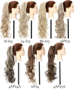 Claw-On Pony Tail Extension