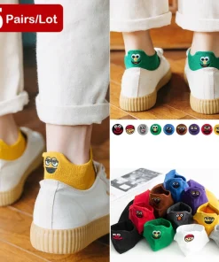 Embroidered Cartoon Women Socks