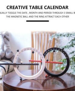 Flip Magnetic Manual Daily Desktop Calendar