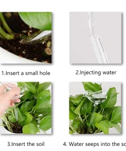 Glass Plant Watering Bulbs