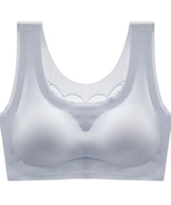 Ultra-thin Plus Size Ice Silk Comfort bra
