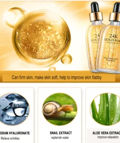 24K Gold Collagen Ampoule Lifting Serum