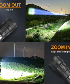 High Lumen Tactical Flashlight