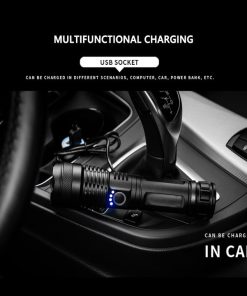 High Lumen Tactical Flashlight