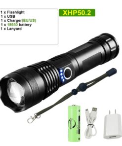 High Lumen Tactical Flashlight