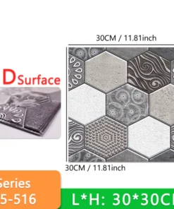 3D Peel and Stick Wall Tiles