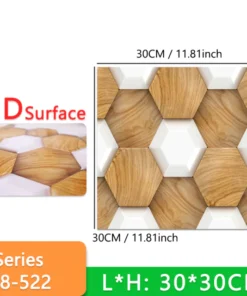 3D Peel and Stick Wall Tiles