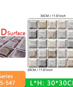 3D Peel and Stick Wall Tiles