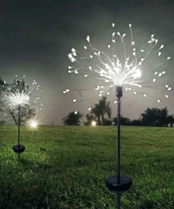 Waterproof Solar Garden Fireworks Lamp
