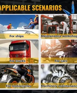 Heavy Duty Grease Gun Pointed Mouth