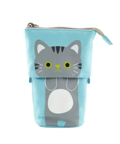 Simple And Cute Canvas Pull Retractable Pen Holder