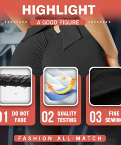 Sexy Peach Buttock Bowknot Yoga Pants