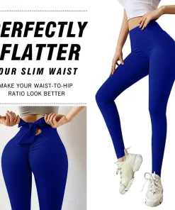 Sexy Peach Buttock Bowknot Yoga Pants