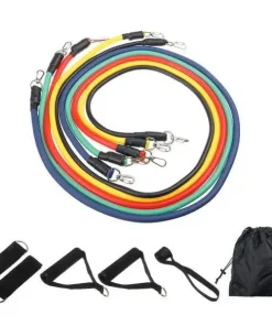 11Pcs Resistance Bands training rope For Yoga Pilates Workout