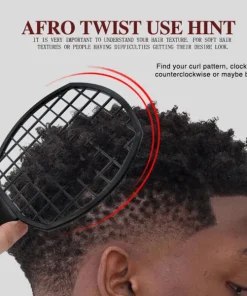 Professional curling comb set